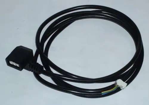 Kabel mit Molexstecker, geeignet für Daikin Pumpen, mit schwarzem Mantel und mehreren farbigen Drähten am Ende.